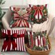 thumbnail image 1 of Pack de 4 Fundas de Almohada Navideñas de 45 X 45 Cm | Fundas Decorativas Festivas con Cremallera Oculta | Tela Suave para Decoración Del Hogar, 1 of 6
