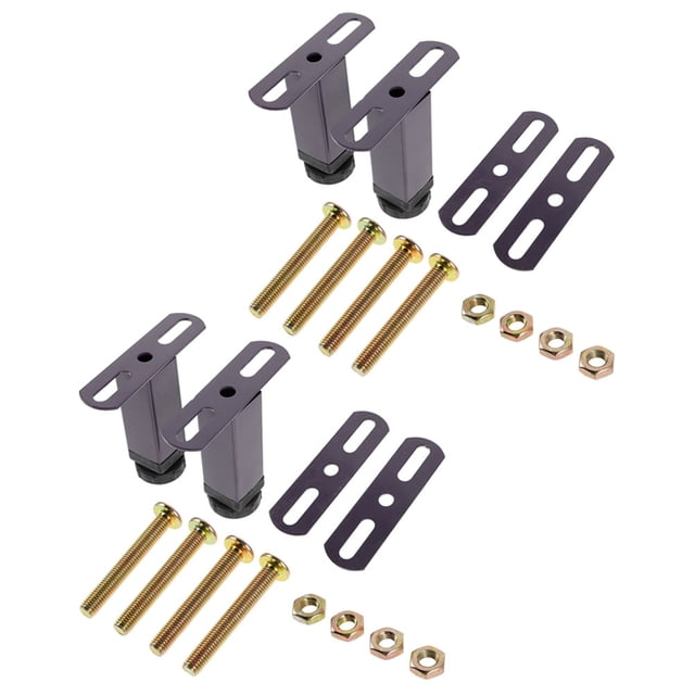 TEHAUX 1Set Bed Frame Feet Replacement with Large Height Adjustment and Strong Furniture Support