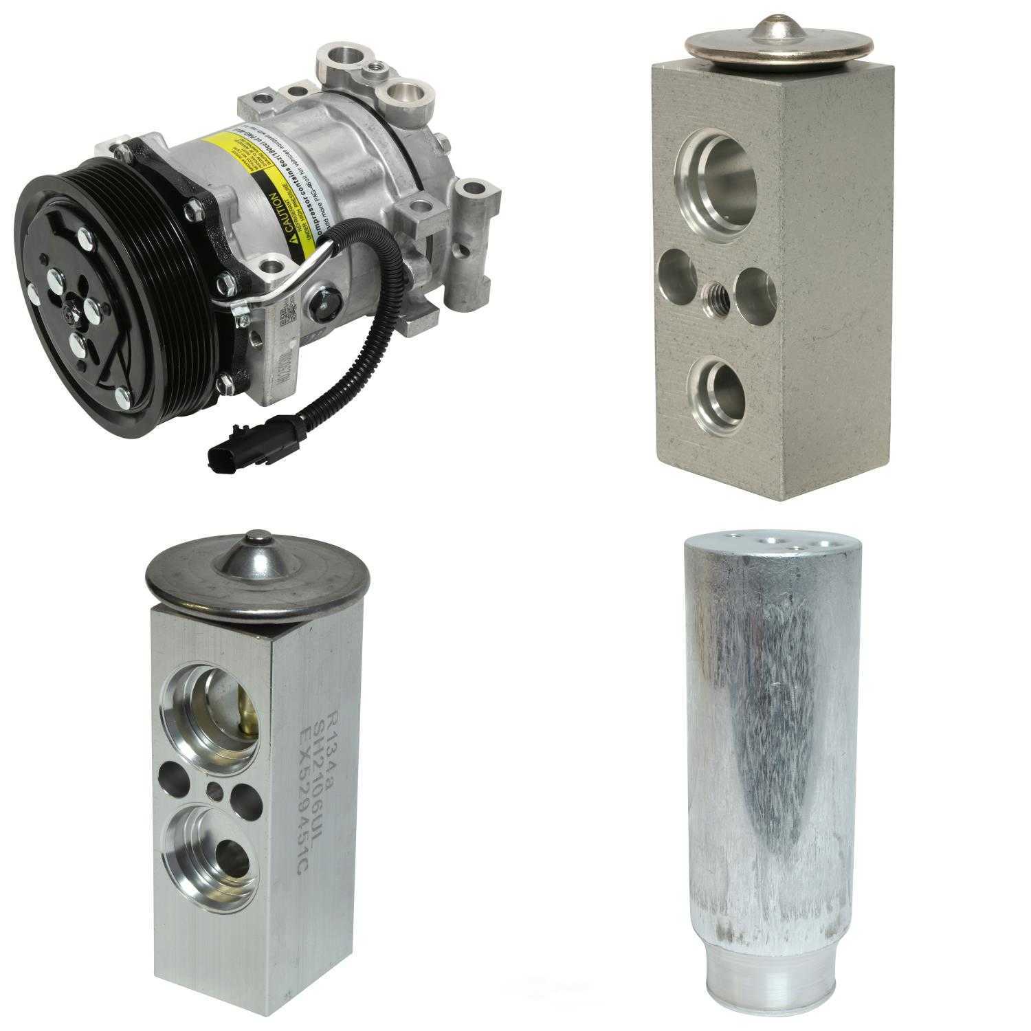 UAC CK 1186 Short Compressor Replacement Kit