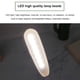 thumbnail image 4 of RV Lámpara de escritorio LED con forma de corazón para niñas, protección para los ojos, oficina, dormitorio de estudiantes, dormitorio de noche, aprendizaje, enchufe de carga para niños, doble uso, blanco Sailing Electrónica, 4 of 5