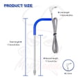 thumbnail image 3 of 2 Sets of Replacement Grill Meat Temperature Probe Kit Compatible with Traeger Pellet Grills and Smoker (BAC431), 3.5 mm Plug and Play BBQ Meat Thermometer Sensor Probes for Treager Control Board, 3 of 9