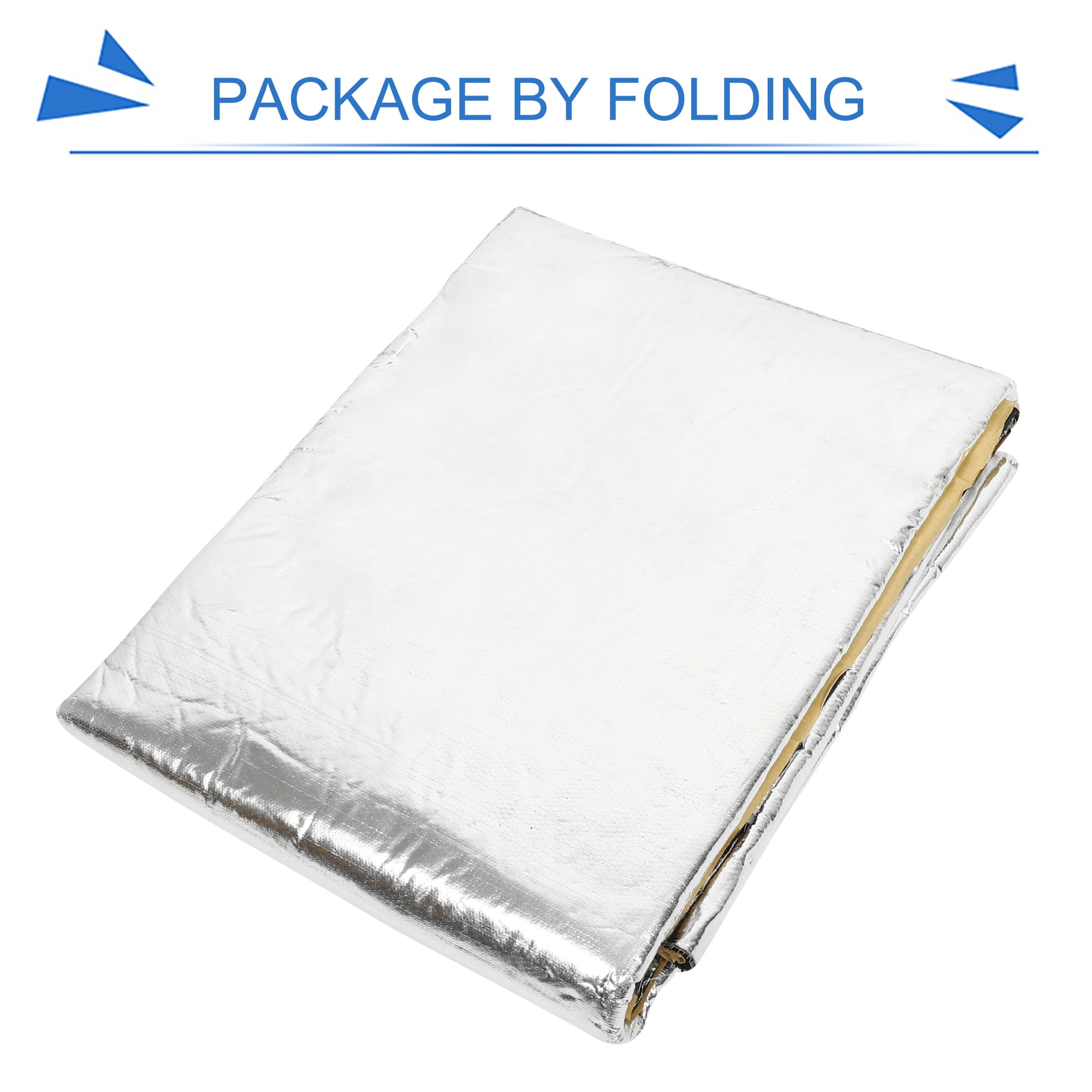 Unique Bargains 197mil 11.1sqft Car Sound Proofing Insulation Deadener Mat 39" x 24"