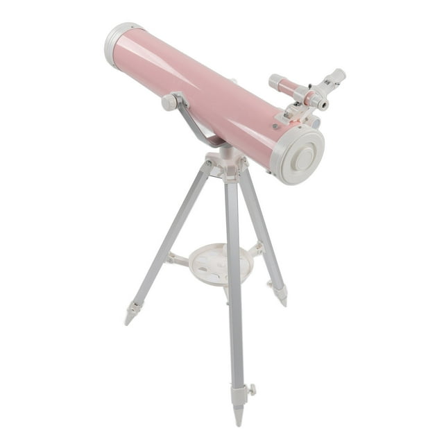 Telescopio refractor astronómico, telescopio refractor de 76 mm de apertura, telescopio astronómico portátil, optimizado para la excelencia