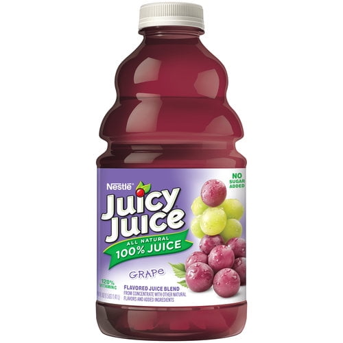 Juicy Juice, Grape, 48 Fl Oz, 1 Ct - Walmart.com - Walmart.com