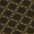 thumbnail image 1 of Ahgly Tapis d'Intérieur Lavable en Machine Carré Transitionnel Rouge Brun, 4 Pieds Carré, 1 of 7