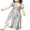 Silver, variant on Odeerbi 3-8 Year Kids Girls Summer Sparkly Sequin Dress Cute Party Birthday Dresses Fashion Solid Color Zipper Short Sleeve Dress Kids Girls Clothes