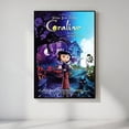 thumbnail image 2 of Coraline Classic Movie Poster "Be careful what you wish for" Poster Size 24''x36'' The Golden Shop, 2 of 5