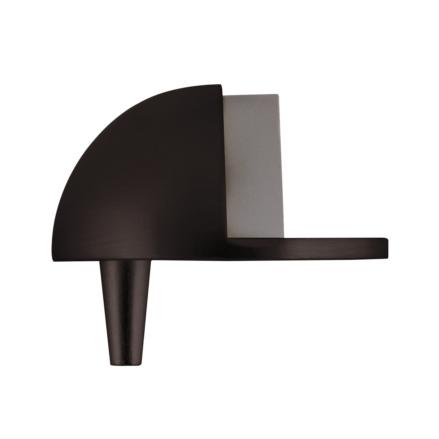 Design House Floor-Mounted Dome Door Stoppers with Rubber Tip, Oil Rubbed Bronze, 5 Pack