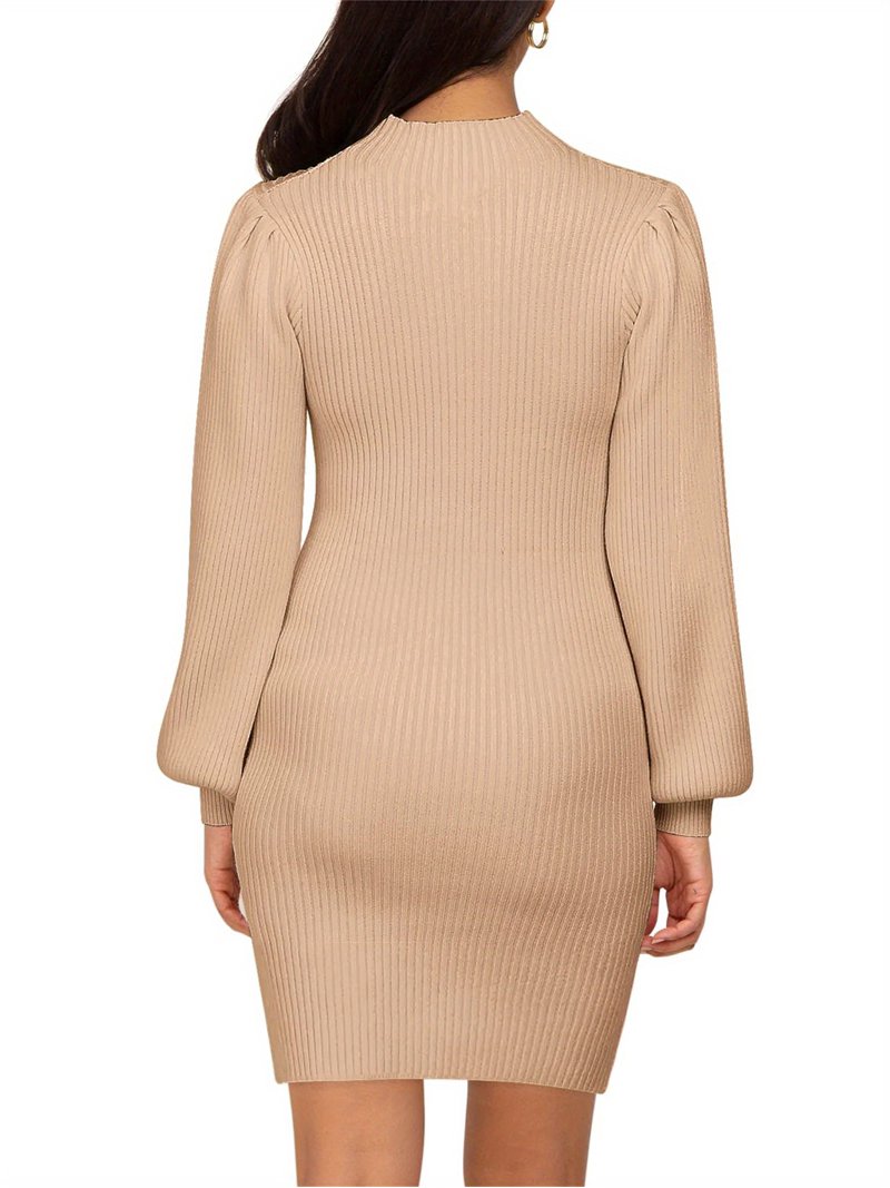 fitted maternity sweater dress Alesha Barbie Pink Sweater Dress - DM Exclusive - Maternity Friendly