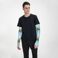 thumbnail image 5 of Bingfone Farmers Gardening Sleeves Sun Protection Arm Cooling Sleeves For Women Men With Thumb Hole - Happy Easter, 5 of 8