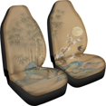 thumbnail image 3 of POLERO Bamboo Swallow Moon Design Stretchy Front Seat Cover for Automotive Interior, Polyester Non-Slip Vehicle Seat Covers Car, 3 of 13