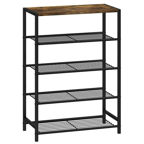 axGear 5 Tier Shoe Rack Storage Shelf for Closet Entryway Organizer