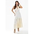 thumbnail image 1 of Vestido Espalda Descubierta Roman Fashion Juvenil 9105 Arena UNITALLA, 1 of 6