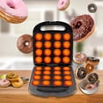 thumbnail image 4 of BEE VIBES Máquina para Hacer Mini Donas Eléctrica de 16 Cavidades, Doble Cara Antiadherente con Pies Antideslizantes, Ideal para Repostería y Desayunos, 4 of 7