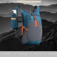 thumbnail image 4 of Guardurnaity Mochila de senderismo para hombre, de gran capacidad para diario, transpirable, resistente al desgaste, robusta y duradera. Ideal para Mochilas Gris morado 15L, 4 of 6