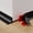 Black-19.6', variant on Flexible Quarter Round Molding White 19.6' Wall Floor Edge Trim