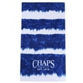 thumbnail image 1 of CHAPS Beach Towels Oversized Extra Large Cotton Velour Plush Premium Thick Soft Absorbent Skin Friendly - Eastwood Tie Dye Bright Blue - Size 36" x 68", 1 of 7