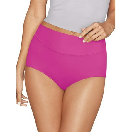 

Hanes Women s Signature Smoothing Microfiber Brief Underwear 6-Pack