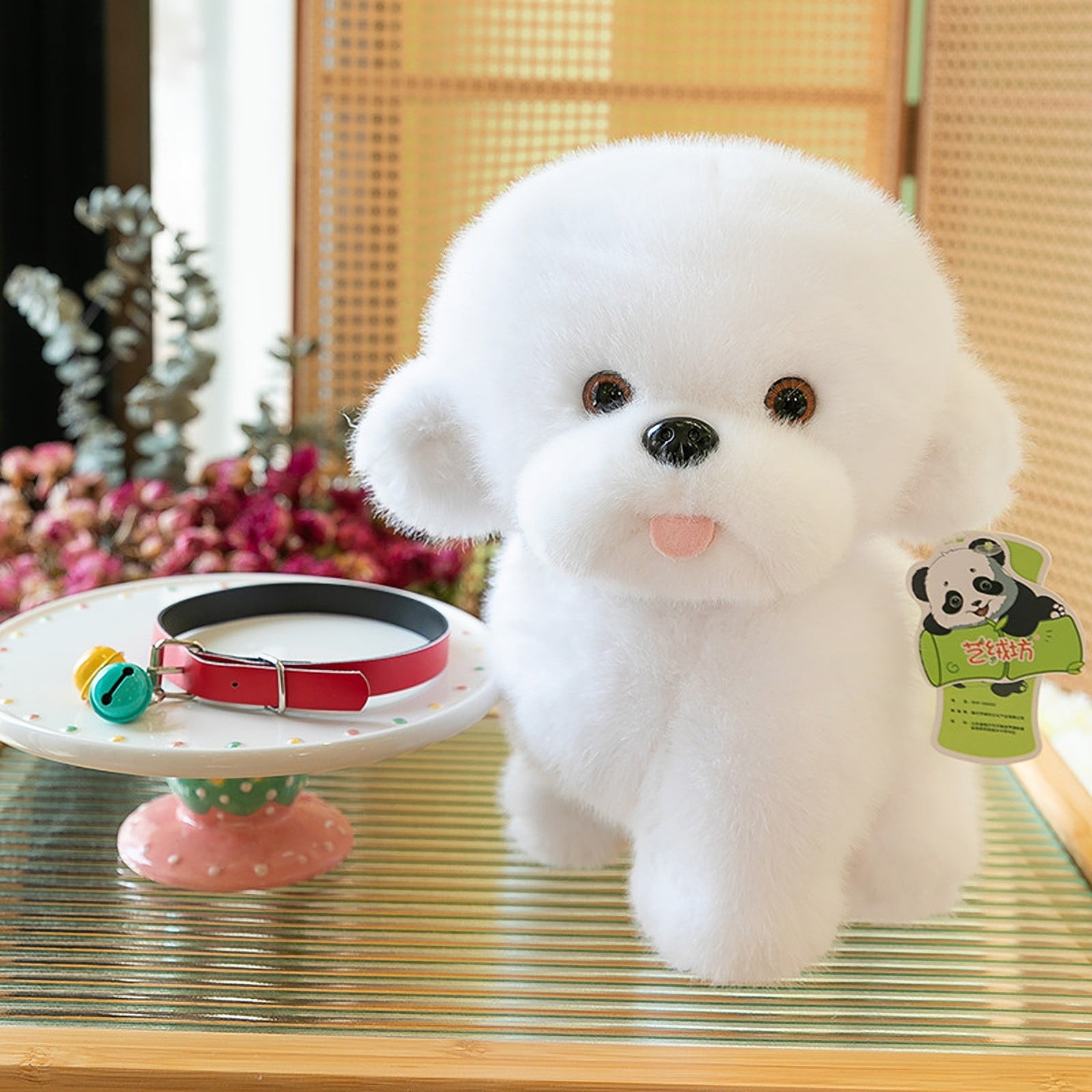 Egnmcr Adorable Puppy Stuffed Animals Plush Toy Soft Cuddly Plush Dog I For Cuddles And Time Suitable For All Ages Sweet Companion For Kids And Adults