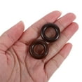 thumbnail image 3 of Toddmomy Wood Rings for Jewelry Artists 50Pcs 1In, 3 of 8