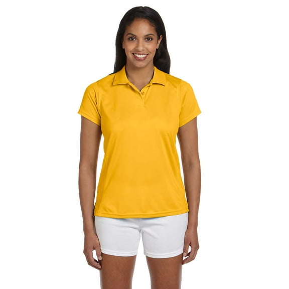 Harriton M315W Ladies 4 oz. Polytech Polo