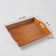 thumbnail image 3 of Bandeja rectangular de madera para servir BBQ Party Buffet Platter para sala Marrón, 3 of 3