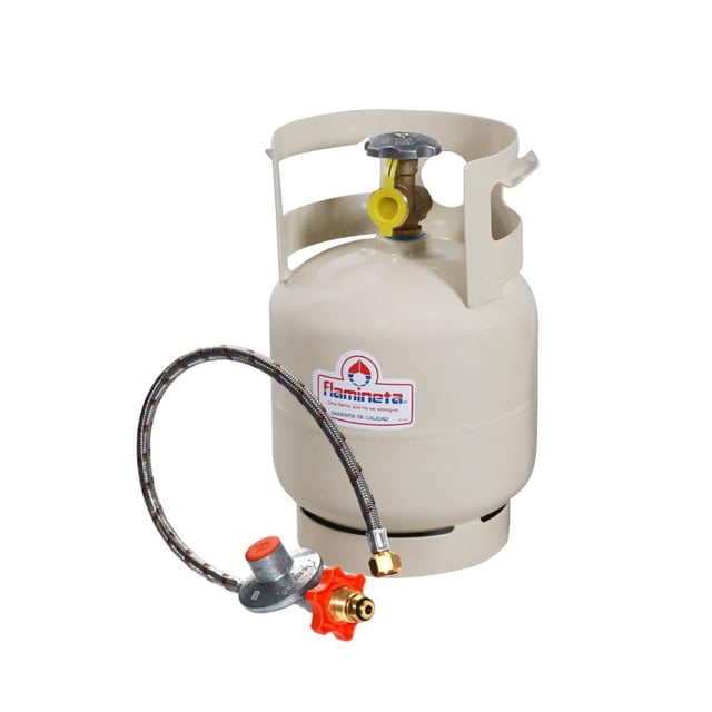 Mini Cilindro 2kg – Kit Portátil Regulador + Manguera 2mts