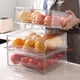 thumbnail image 2 of Cajones de Refrigerador Contenedores Organizadores Apilables para Refrigeradores y Almacenamiento de Tamaño Grande, 2 of 5