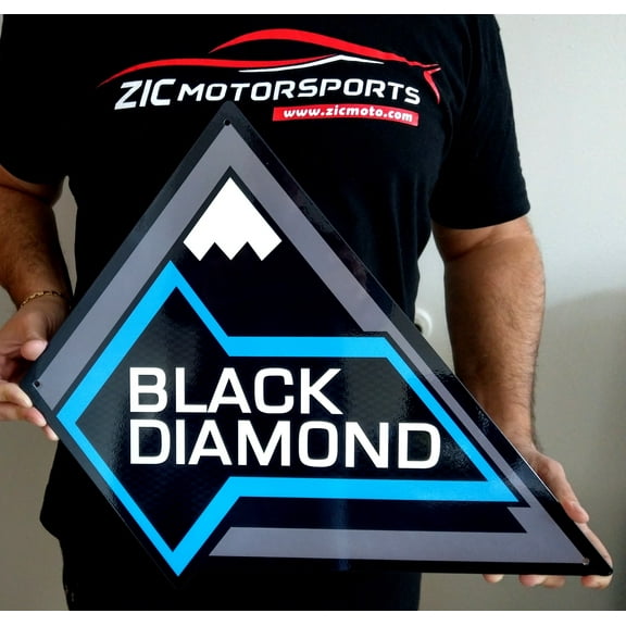 Ford Bronco Black Diamond Steel Sign