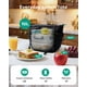 thumbnail image 5 of Bolsa de almuerzo BAGSMART para mujer, aislante, ligera, negra, 5 of 7