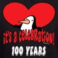 thumbnail image 3 of CafePress - 100Th Celebration Hoodie (Dark) - Pullover Hoodie, Classic, Comfortable Hooded Sweatshirt, 3 of 4