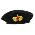 thumbnail image 4 of Beret Sailors Hat All Seasons Unisex for Performance Show five Pointed 54cm circumference, 4 of 6