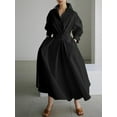 thumbnail image 3 of ZANZEA Women Buttons Long Sleeve Dress High Waist Casual Long Shirt Dress, 3 of 5