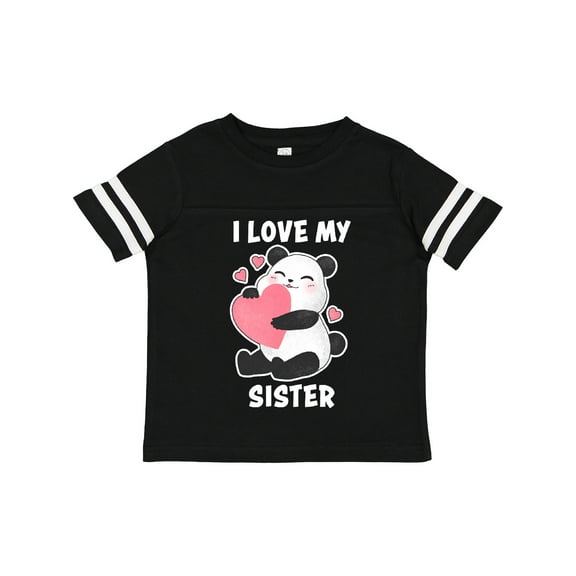 Inktastic I Love My Sister with Panda Illustration Boys or Girls Toddler T-Shirt