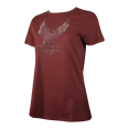 thumbnail image 2 of Harley-Davidson T-Shirt Femme Mars Red Eagle Feutre M/c (S30), 2 of 4