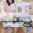 thumbnail image 4 of HELLHERO Hummingbird Flowers Design Removable Storage Bag Sewing Machine Mat Washable Beautiful & Practical Fusion Anti-Dust for Woman Gifts, Mother's Day, 4 of 5