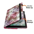 thumbnail image 3 of JYtrend Smart Case for iPad Air 1st / Air 2nd Generation (9.7 IN) with Pencil Holder, Rotating Stand Magnetic Auto Wake Up/Sleep Cover for iPad Air 1/Air 2 A1474 A1475 A1476 A1566 A1567 (Pink Flower), 3 of 8