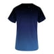 thumbnail image 5 of Camiseta de manga corta con cuello en V y estampado de mujer con estilo Blusa suelta con estampado OAVQHLG3B Store  lin121212, 5 of 5