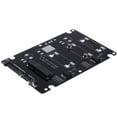 thumbnail image 4 of Ssd A 2.5 "3.0 Tarjeta de Adaptador Enclosure Hdd Estuche Accesorios Herramientas Color Negro Hugo MSATA TO SATA Adapter Case, 4 of 9