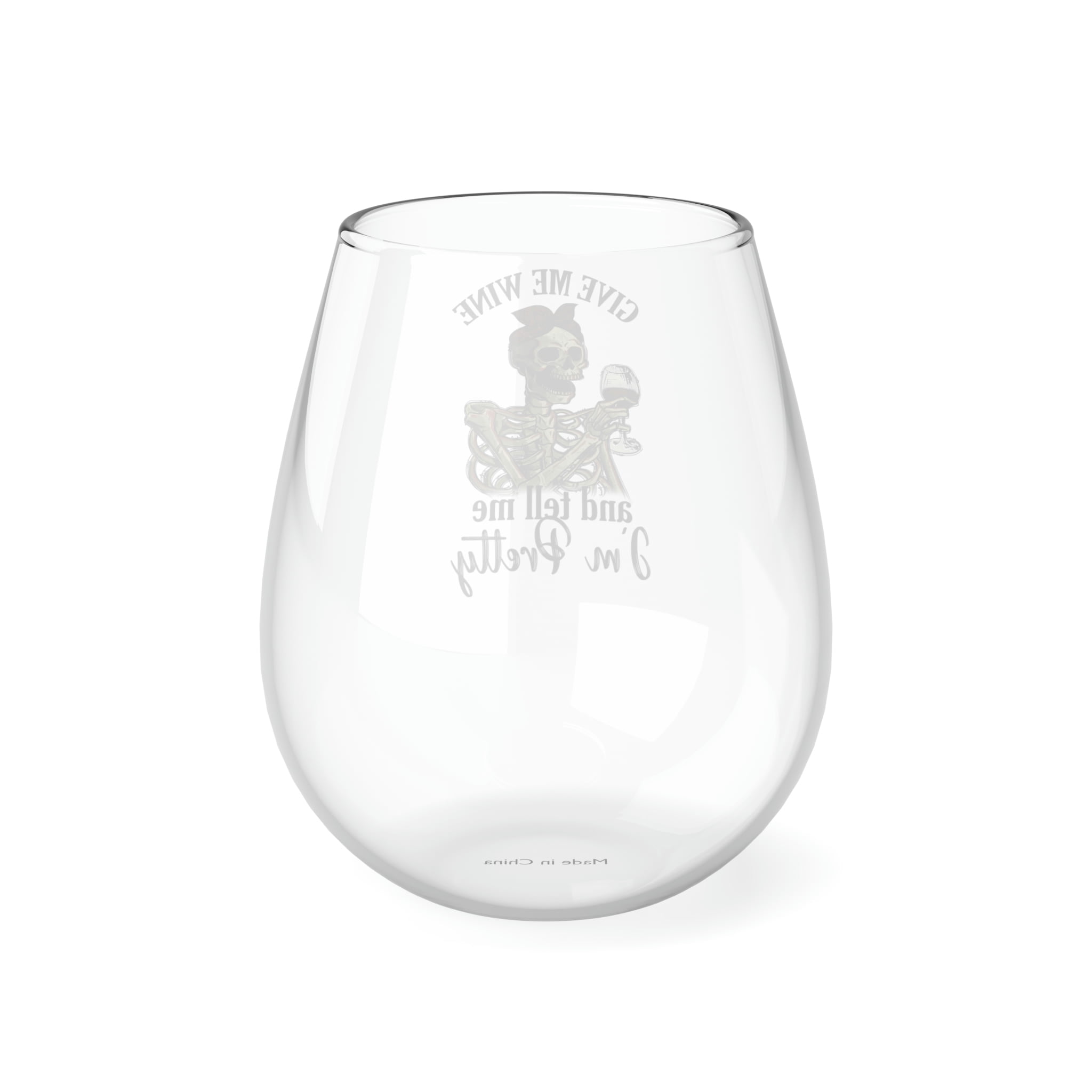 5.5 Oz. Perfection Small Stemless Wine Glass - GA2015 - IdeaStage