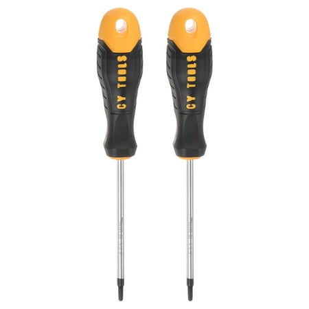 

Uxcell 3.0mm Magnetic Triangle Screwdriver 4 CRV Steel Shaft Anti Slip Handle 2 Pack