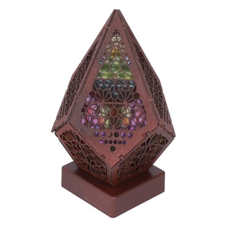 

Bohemian Style Projection Lamp Colorful Multicolor Mixed LED Decorative Night Light with Remote Control Unique Design for Home Decor Office Party and Gift