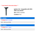 thumbnail image 2 of Ignition Coil - Compatible with 2004 - 2006 RX330 2005, 2 of 2