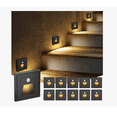 thumbnail image 1 of Lamparas Empotrables Para Escalera Sensor  Color negro, 1 of 4