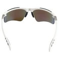 thumbnail image 4 of Rawlings 3 MIR Baseball Sunglasses White/Blue, 4 of 5