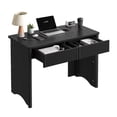 thumbnail image 4 of Bestier Computer Desk with 2 Storage Drawers,Home Office Writing Study Desk PC Table for Small Space,Black, 4 of 10