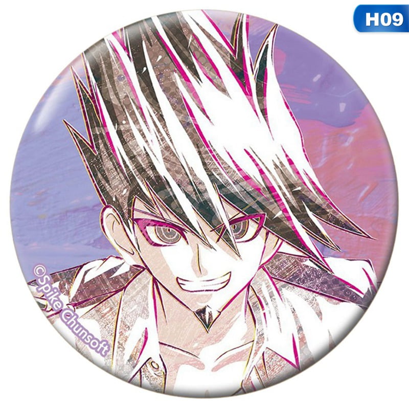 Backpack Fuguan Danganronpa Button Pin Badge Anime Brooch Pin Cosplay Costume Accessories for Clothes 9 Patterns