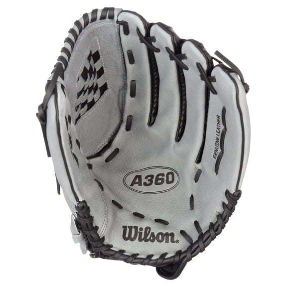 Wilson A360 Adult, Youth 14 in Slowpitch Softball All-Purpose Glove Right Hand Throw, Count