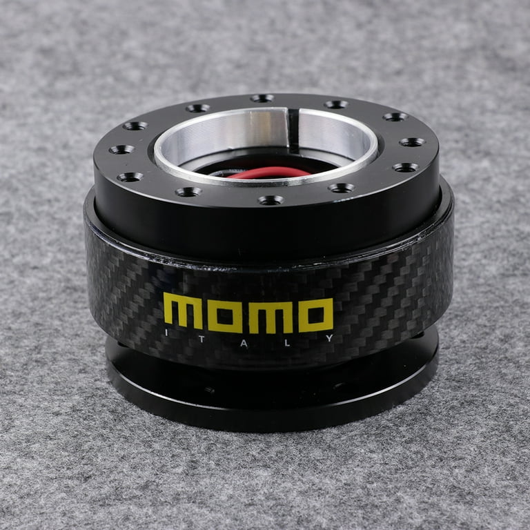 Carbon Fiber MOMO Quick Release Hub Adapter Snap Off Boss Carbon Fiber MOMO Quick Release Hub Adapter Snap Off Boss