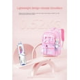 thumbnail image 2 of Backpacks for Girls with Charm,Schoolbags for Primary School Students In Grades 3-6,Waterproof Large-Capacity Backpacks,Dreamy Purple, 2 of 9